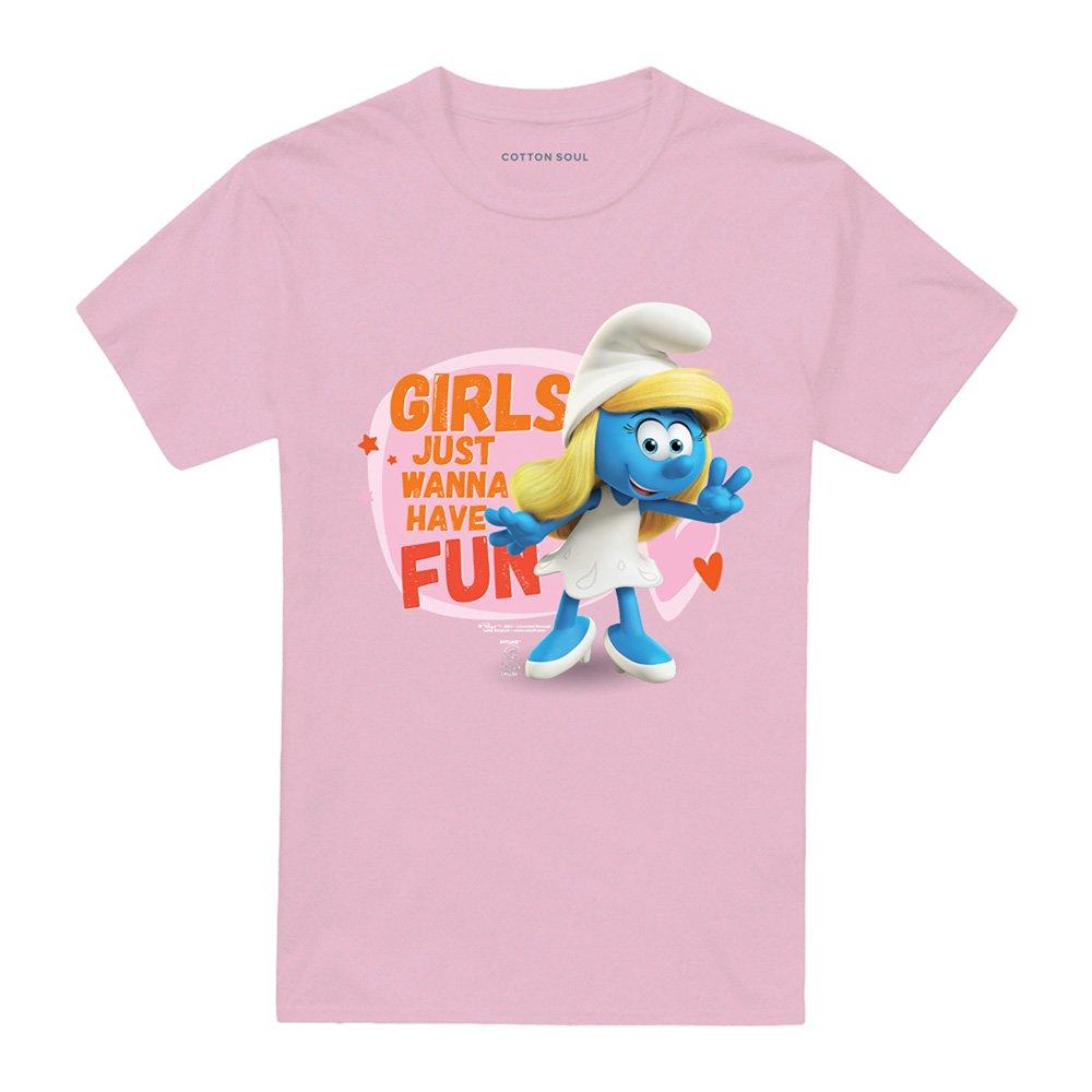 Pink - Other - The Smurfs Smurfette Girls Just Wanna Have Fun T S - 4