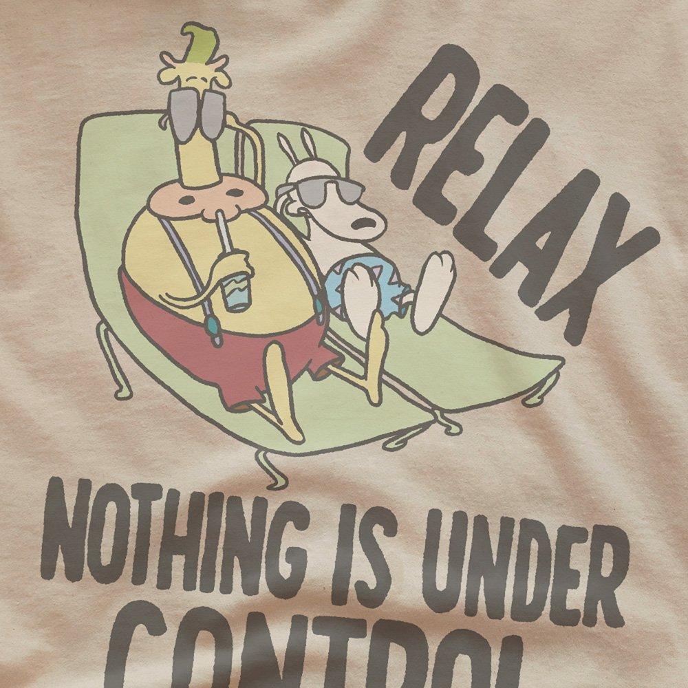 White - Other - RockoS Modern Life Relax Unisex Adult T Shirt Wh - 2