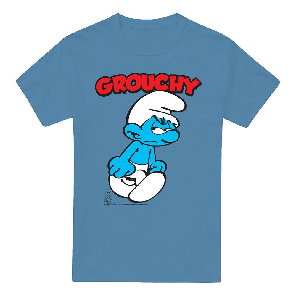 Blue - Other - Smurfs Grouchy T Shirt Carolina Blue - 4
