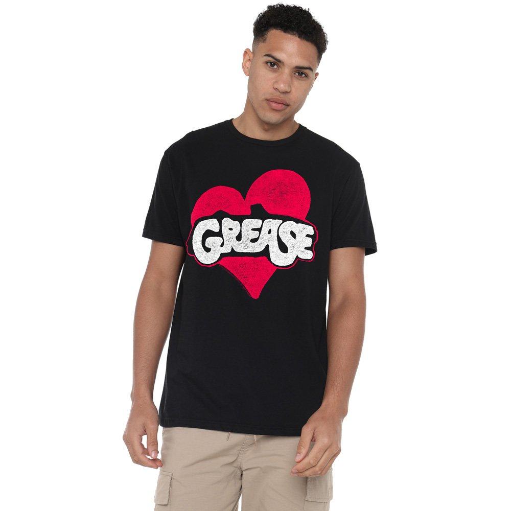 Black - Other - Grease Heart Unisex T Shirt Black - 1