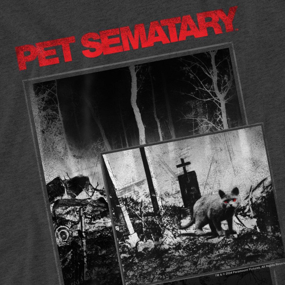 Charcoal - Other - Pet Sematary Cat Poster-Adult Heather Black - 2