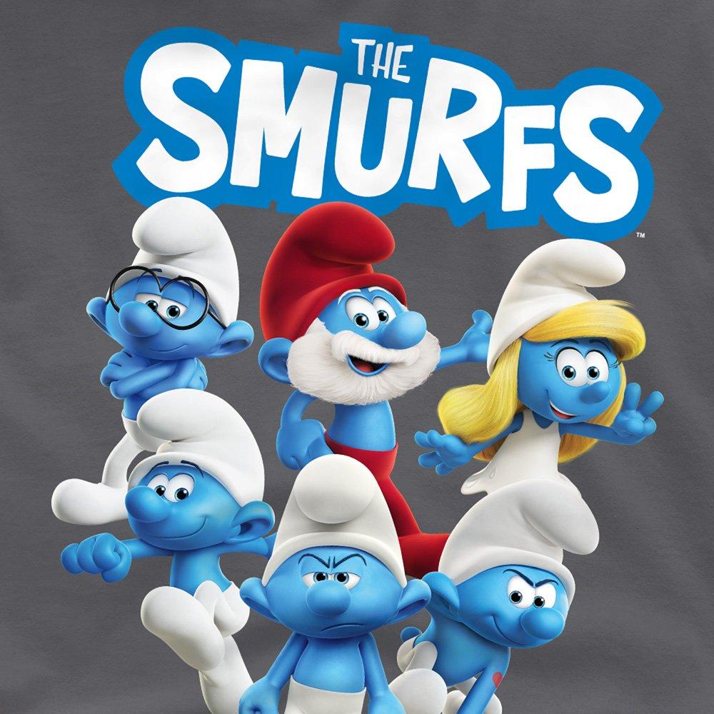 Charcoal - Other - Smurfs Group Shot T Shirt Charcoal - 2