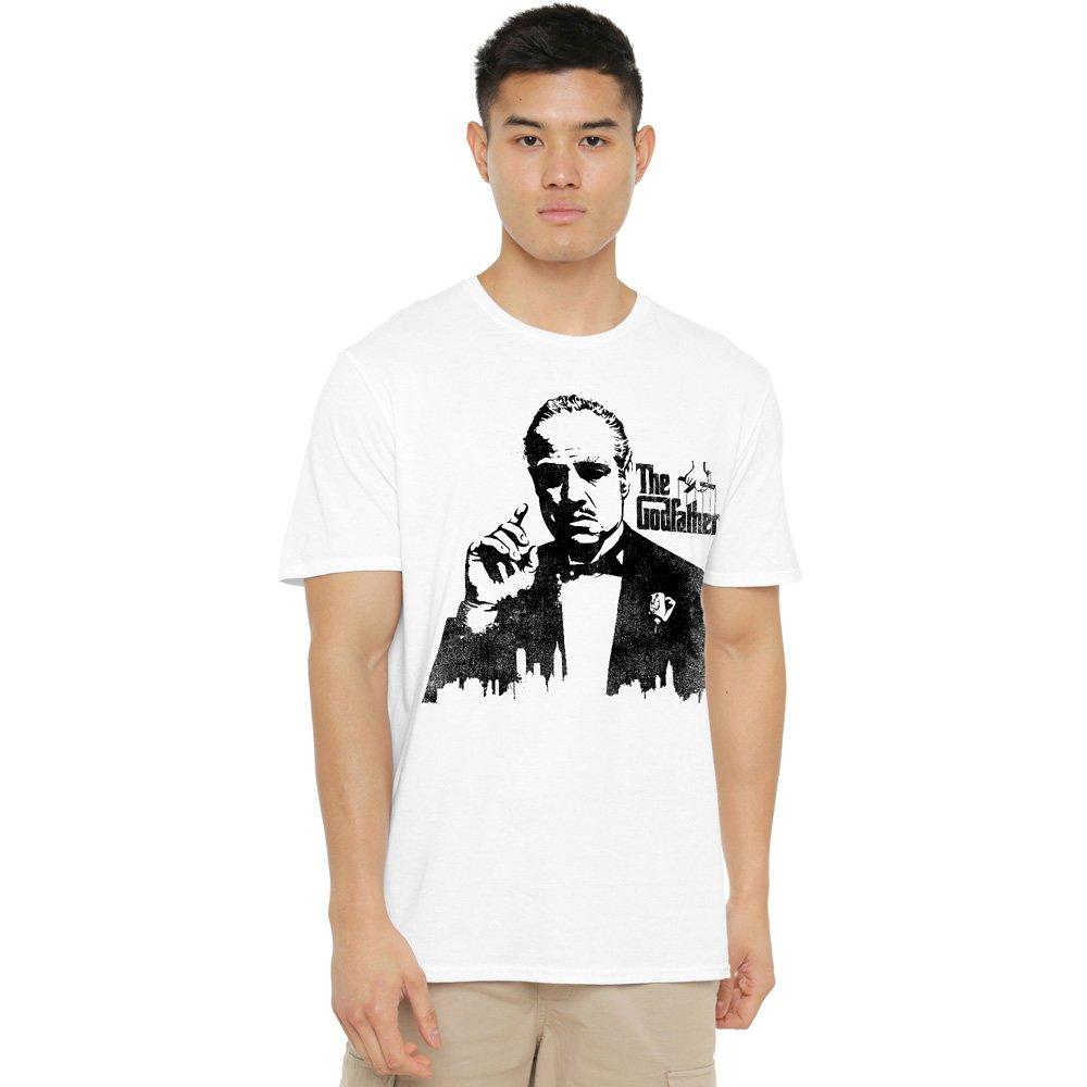 White - Other - Godfather Godfather Silhouette Unisex Adult T Shir - 1
