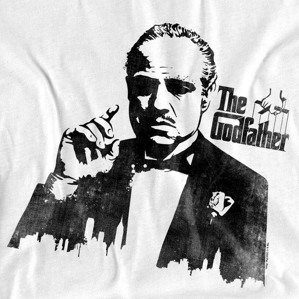 White - Other - Godfather Godfather Silhouette Unisex Adult T Shir - 2
