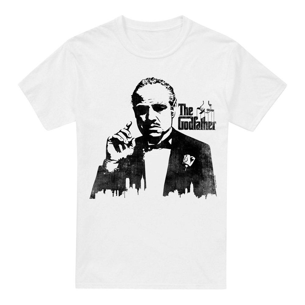 White - Other - Godfather Godfather Silhouette Unisex Adult T Shir - 4