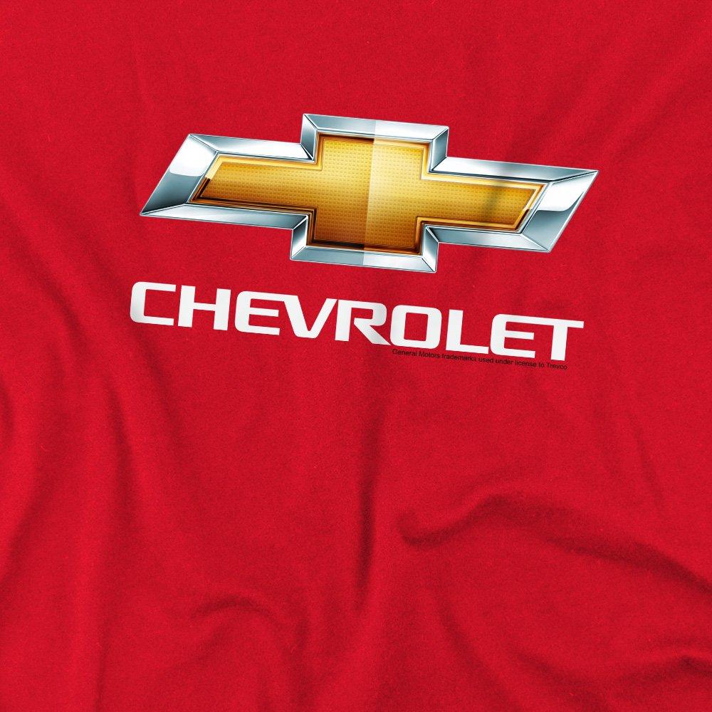 Red - Other - Chevrolet Chevy Bowtie Stacked T Shirt Red - 2
