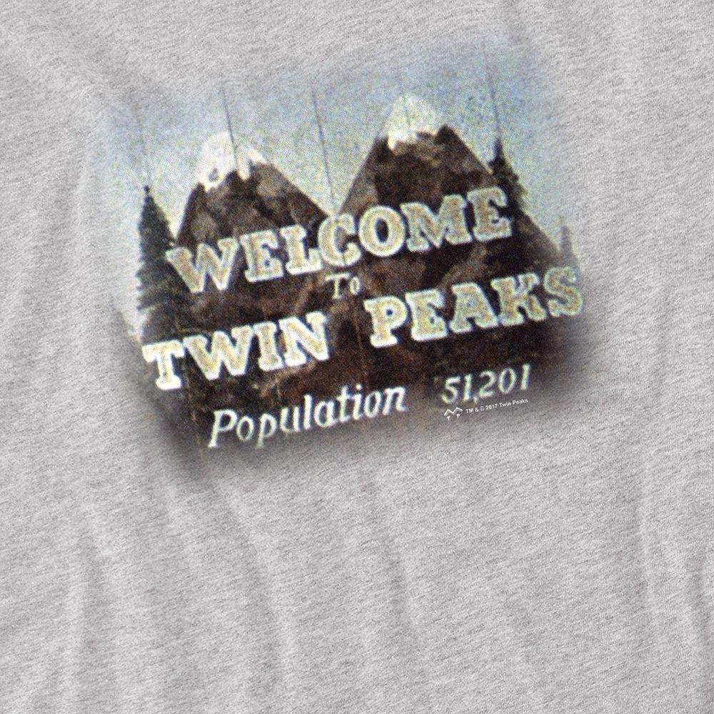 Grey - Other - Twin Peaks Welcome To T Shirt Athletic Heather - 2