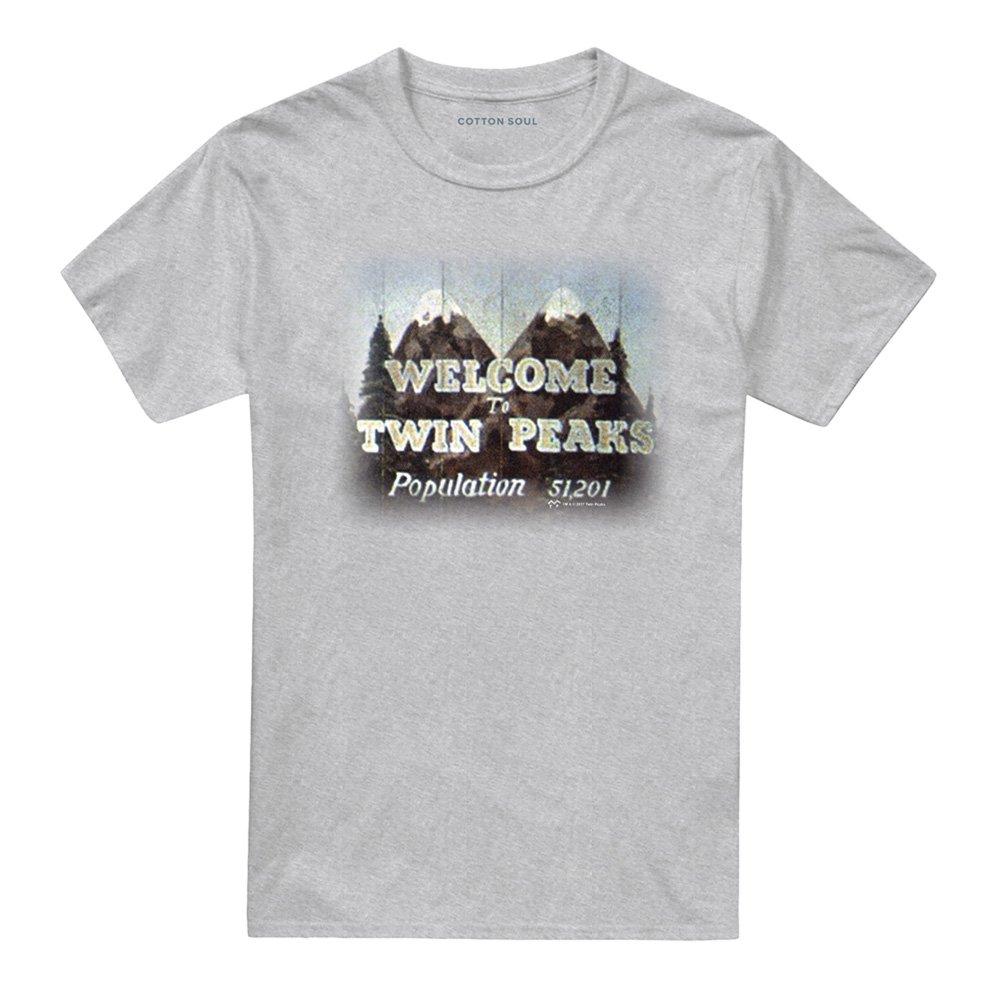 Grey - Other - Twin Peaks Welcome To T Shirt Athletic Heather - 4