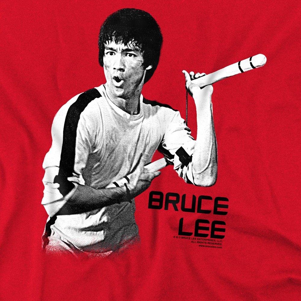 Red - Other - Bruce Lee Nunchucks T Shirt Red - 2