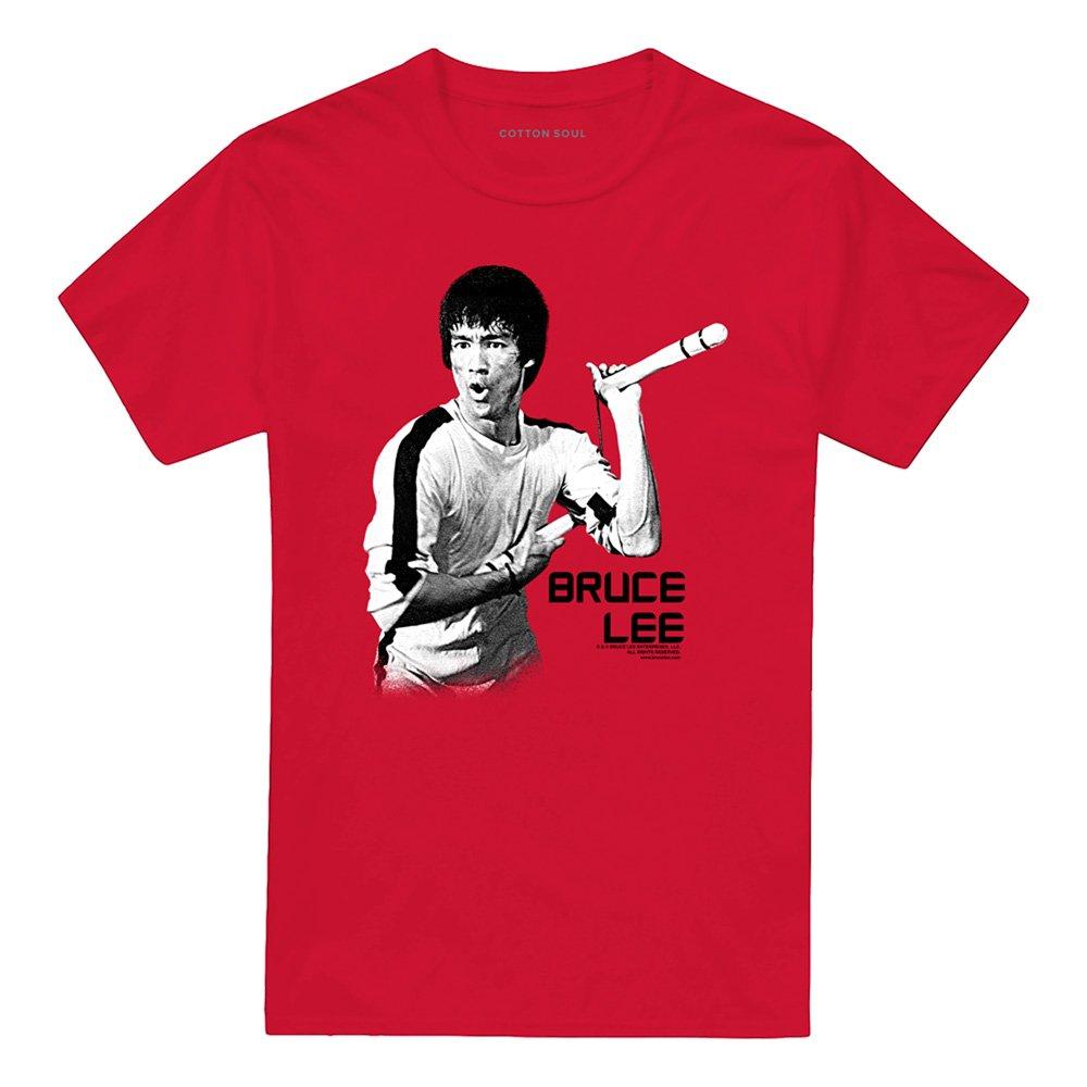 Red - Other - Bruce Lee Nunchucks T Shirt Red - 4