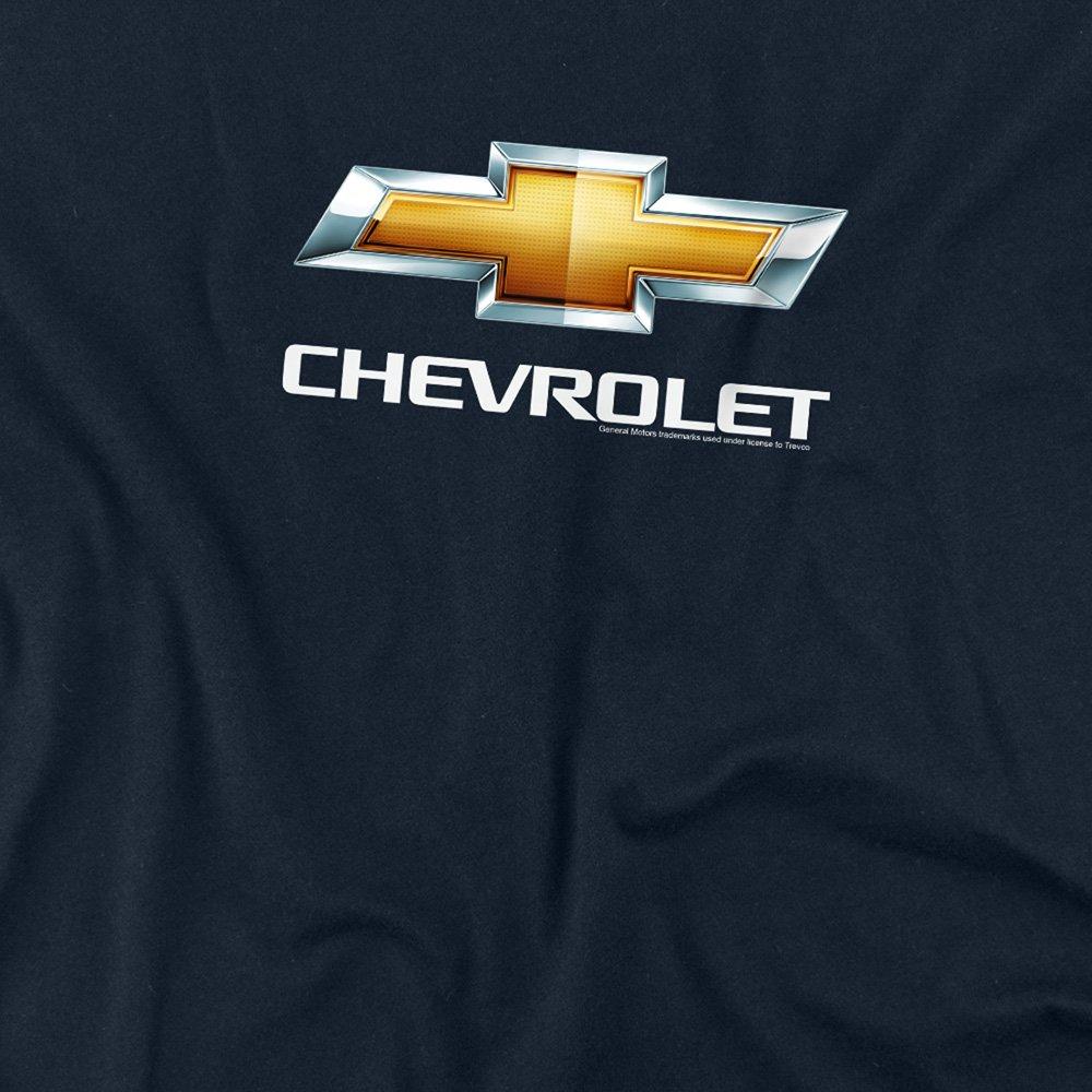 Navy - Other - Chevrolets Chevy Bowtie Stacked Long Sleeve T-Shir - 2