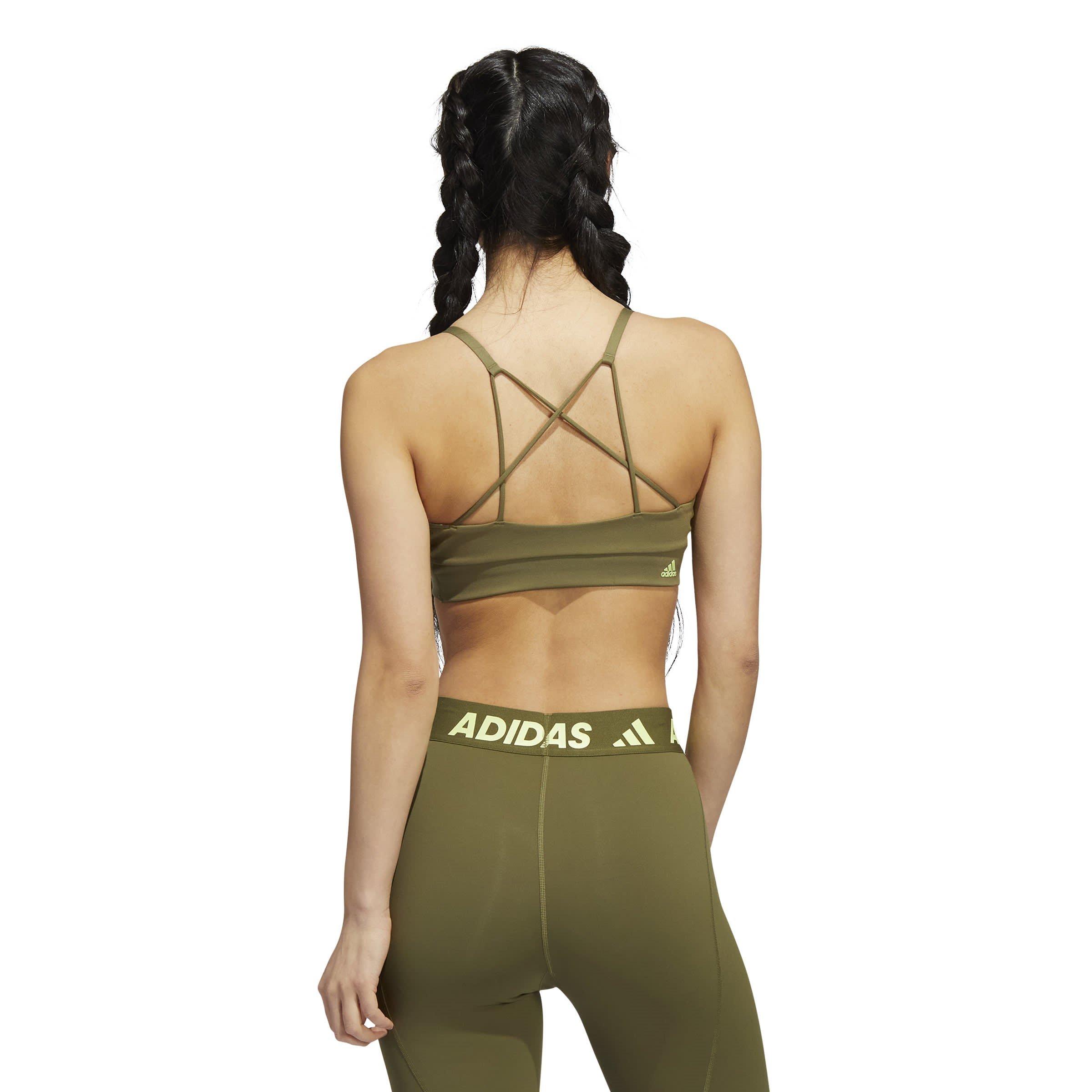 Focoli/Pullim - adidas - Aeroreact Training Light-Support Logo Bra Womens - 4