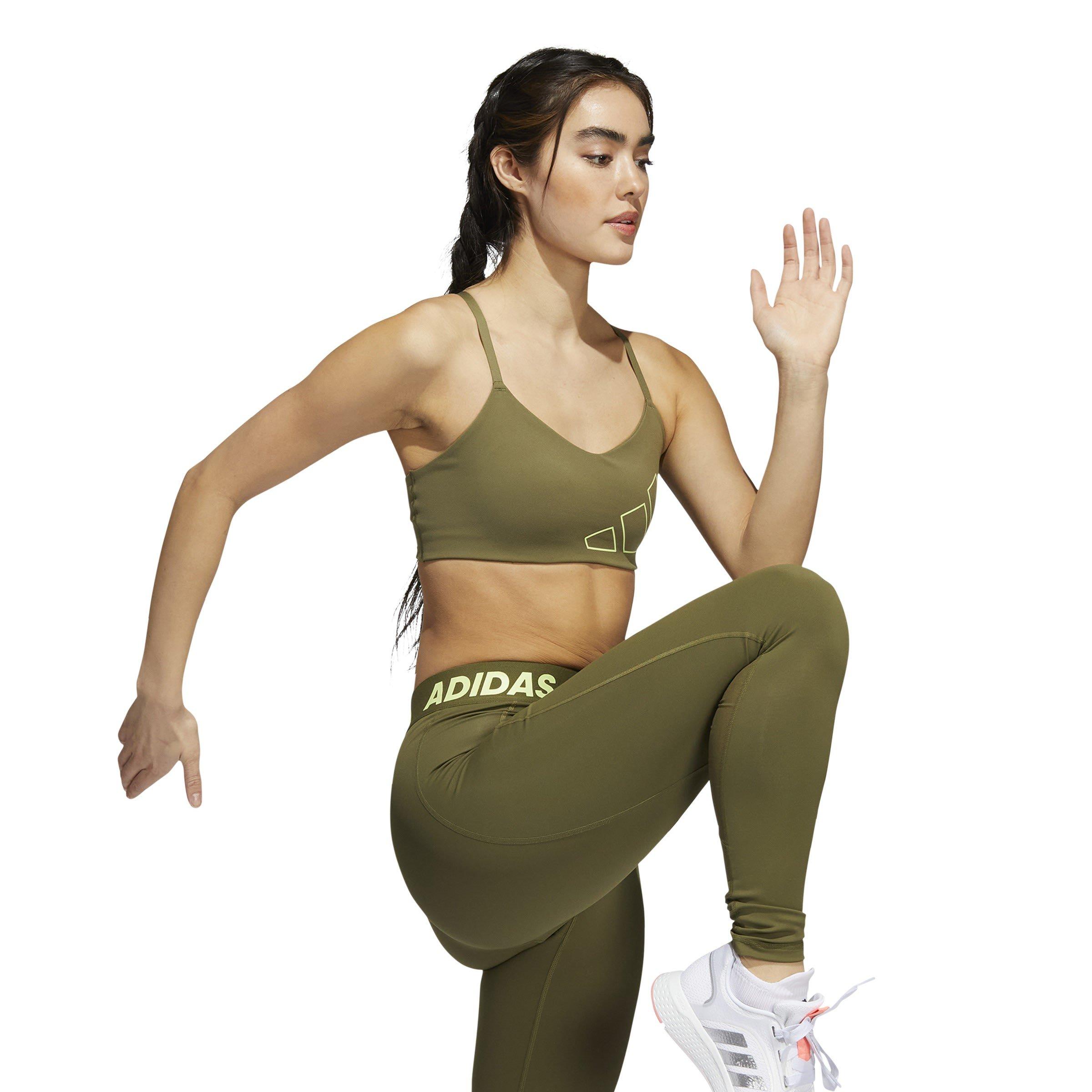 Focoli/Pullim - adidas - Aeroreact Training Light-Support Logo Bra Womens - 5