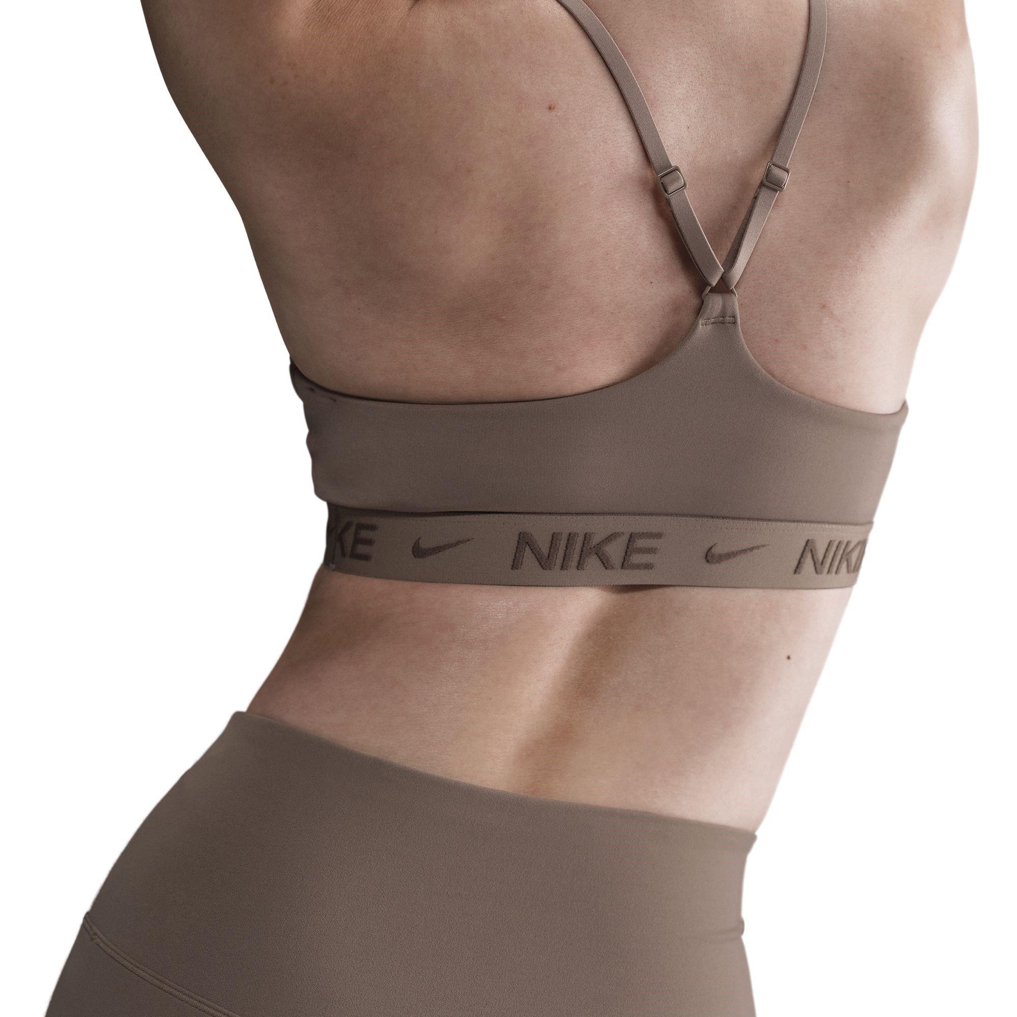MINK BROWN/IRON - Nike - Indy Light Support Women's Padded Adjustable Sports Bra - 2