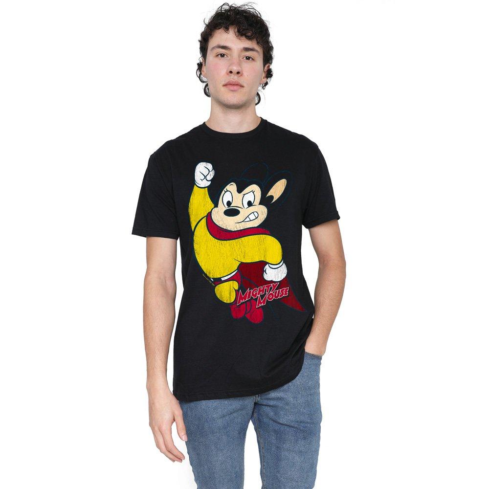 Black - Other - Mighty Mouse Classic Hero T-Shirt Black - 1