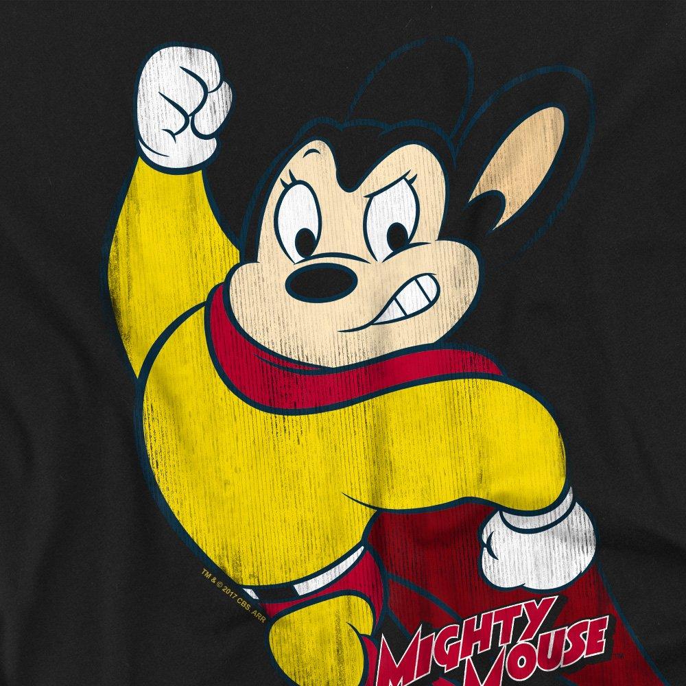 Black - Other - Mighty Mouse Classic Hero T-Shirt Black - 2