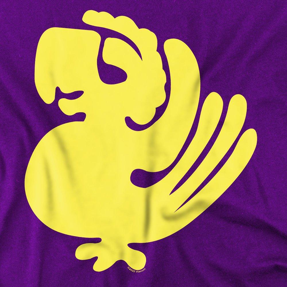 Purple - Other - Legends Of The Hidden Temple Purple Parrots T-Shir - 2