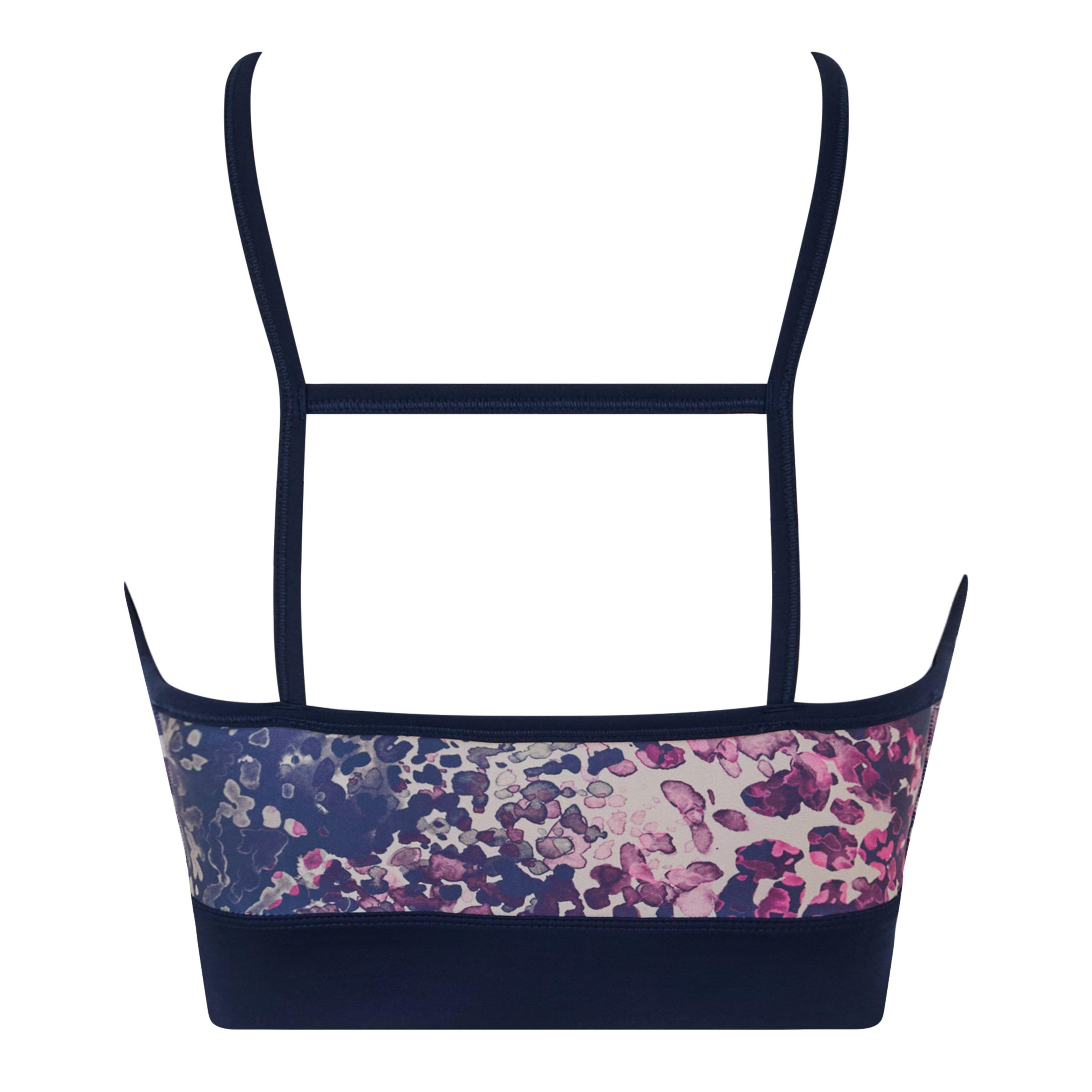 Vector Navy - Reebok - Women's Safari Medium Impact Sports Bra - 2