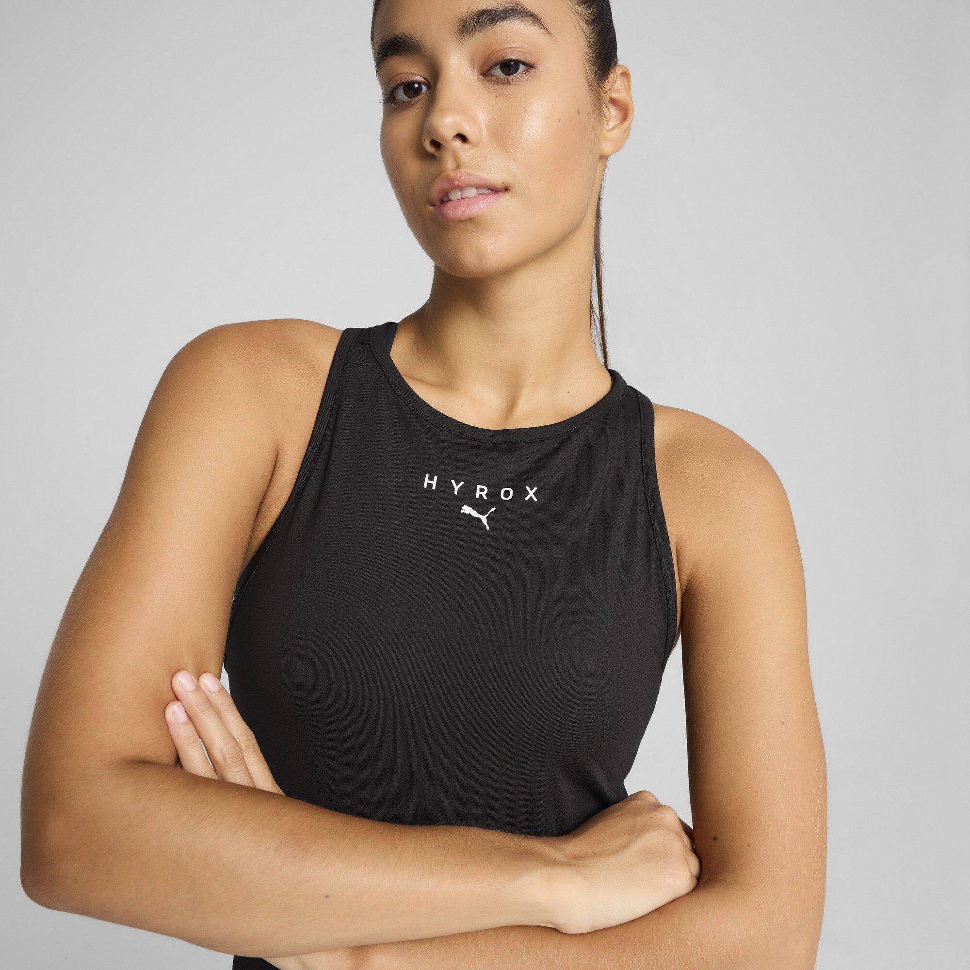 Negro Puma - Puma - x HYROX CLOUDSPUN Racerback Top Adults - 3