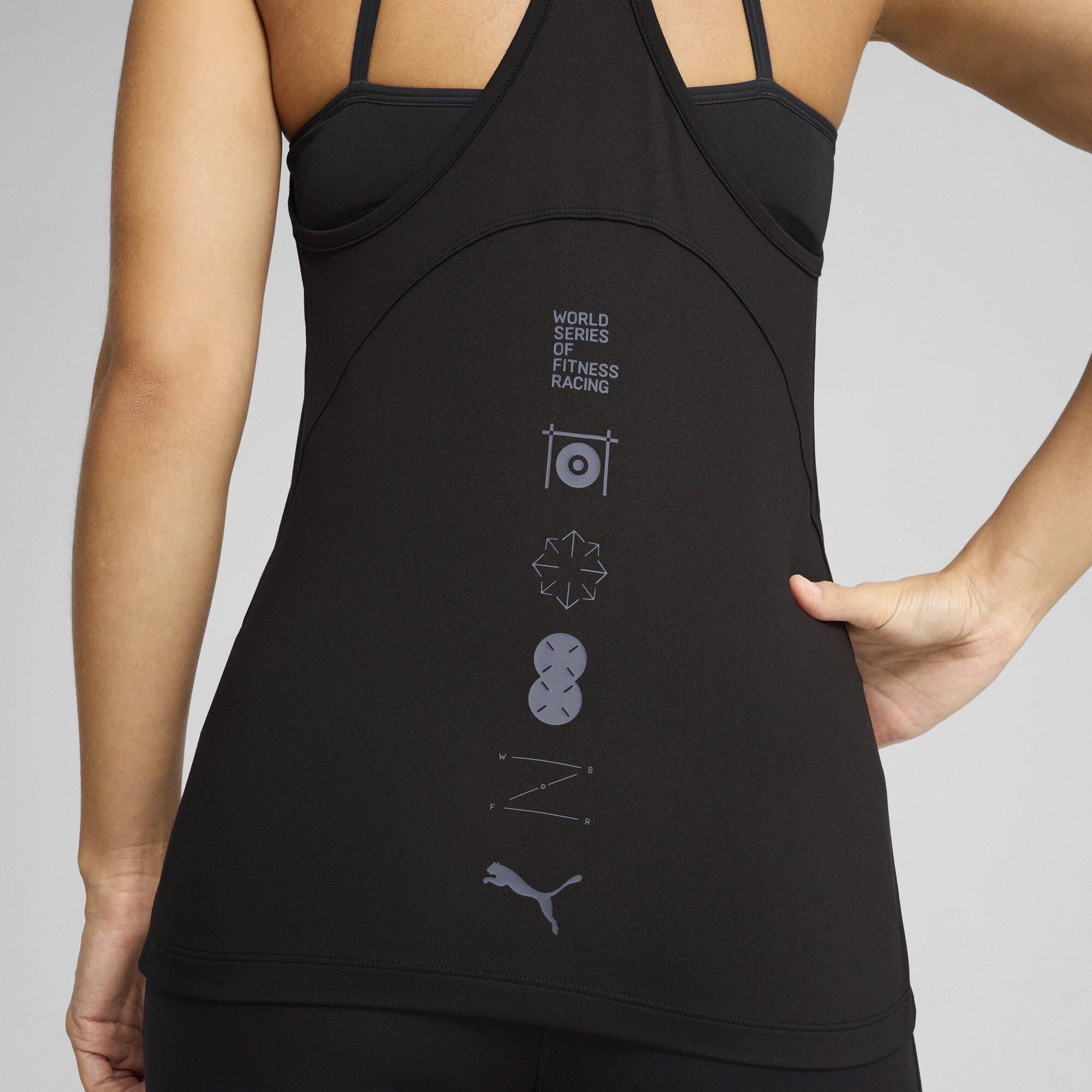 Negro Puma - Puma - x HYROX CLOUDSPUN Racerback Top Adults - 6