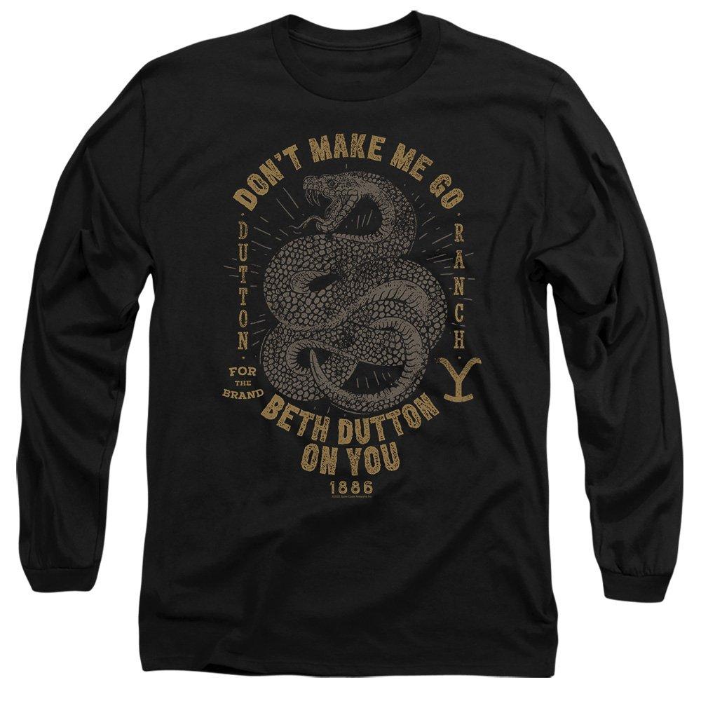 Black - Other - Yellowstone Beth Dutton Mens Long Sleeve T Shirt - 1