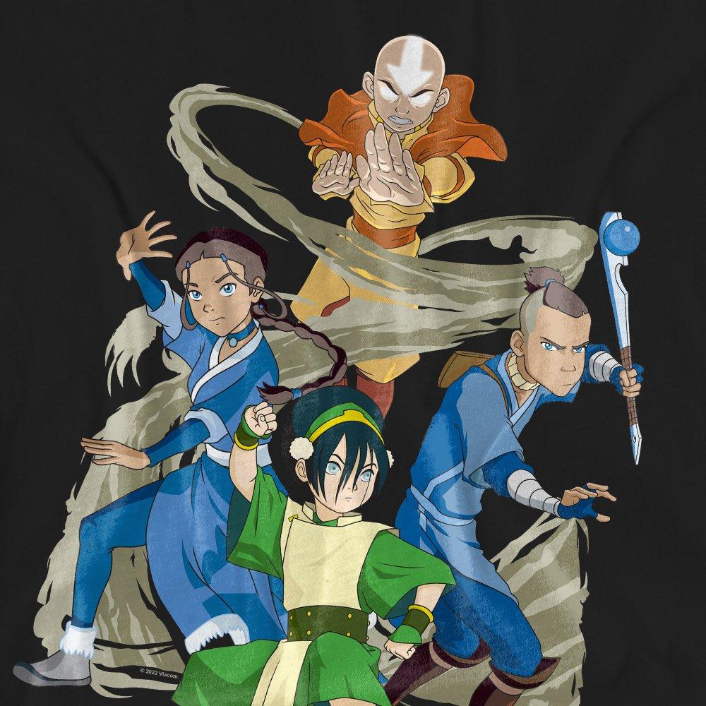 Black - Other - Avatar The Last Airbender Team Avatar Elements Lad - 2