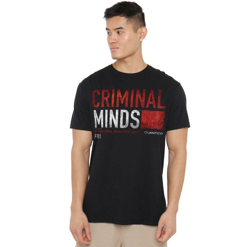 Black - Other - Criminal Minds Title Card T-Shirt Black - 1