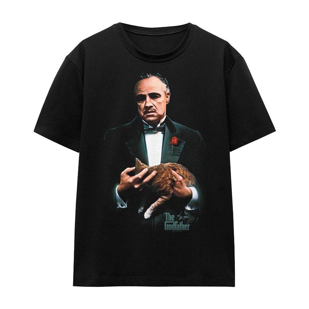 Black - Other - Godfather Painted Poster Ladies T Shirt Black - 4