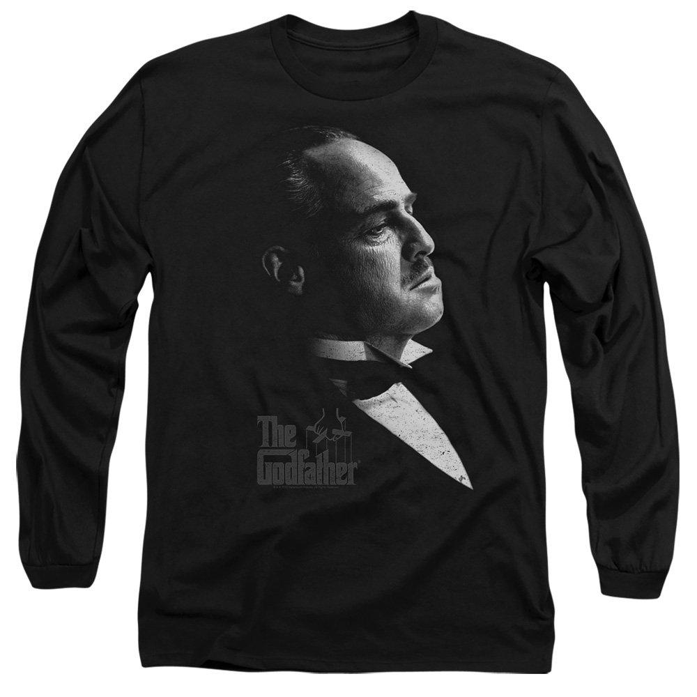 Black - Other - Godfather Graphic Vito Mens Long Sleeve T Shirt B - 1