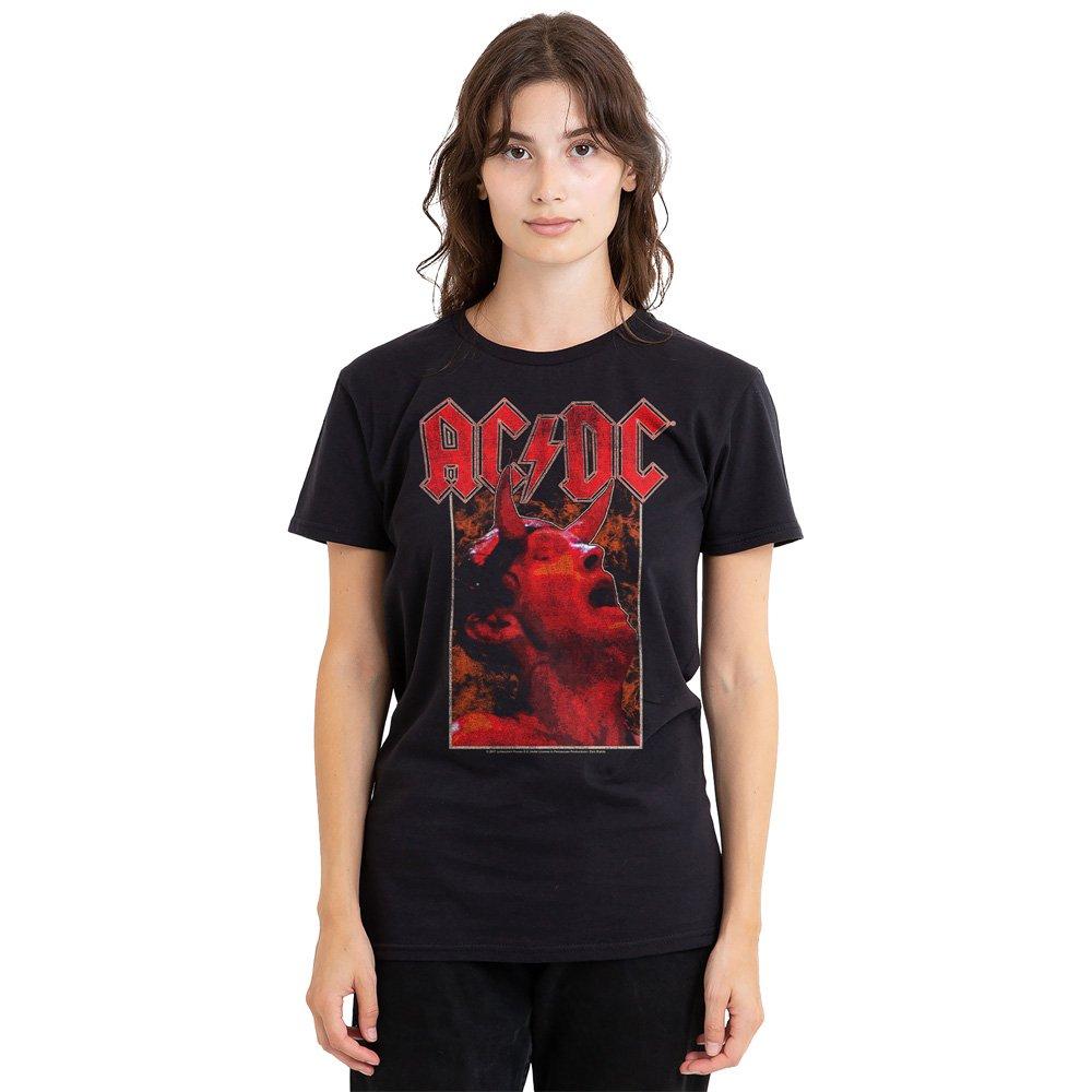 Black - ACDC - AC DC Horns T-Shirt Black - 1