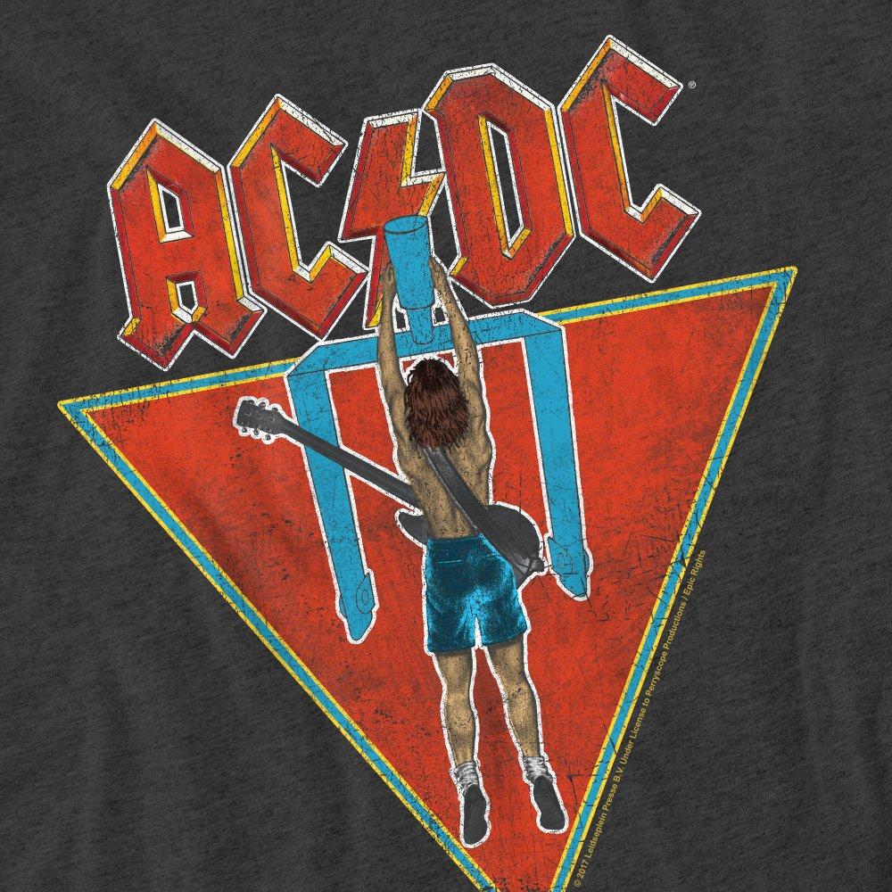 Charcoal - ACDC - AC DC Flick Of The SwitchT Shirt Charcoal - 2
