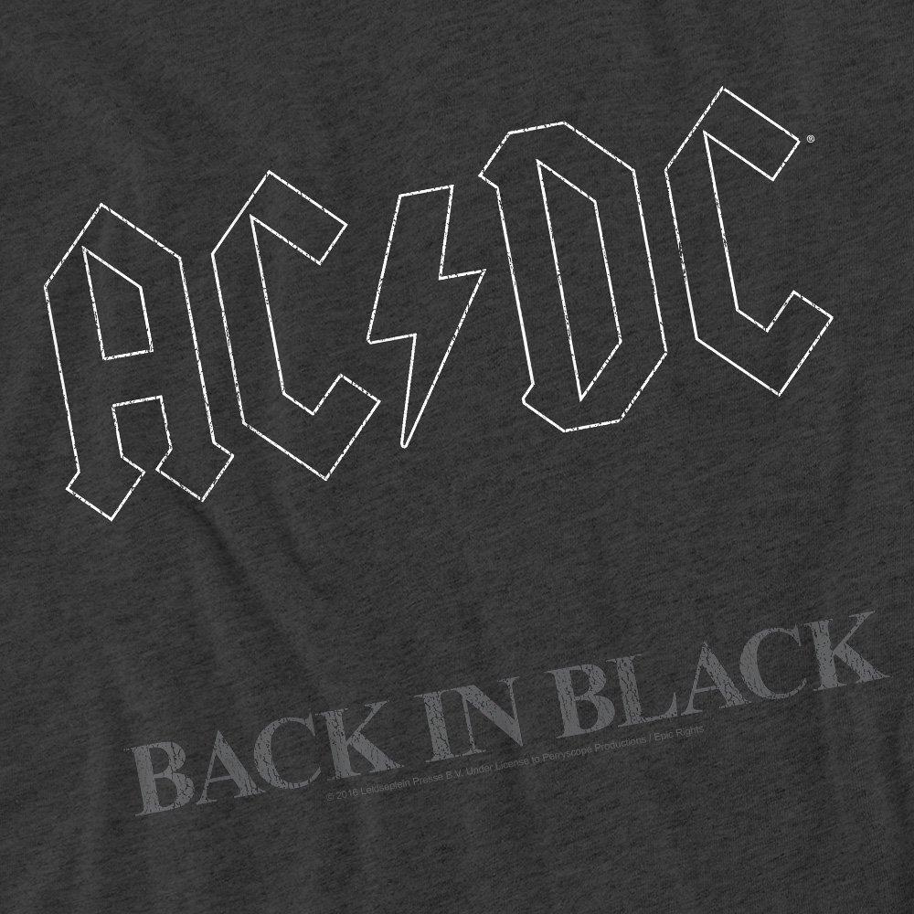 Charcoal - ACDC - AC DC Back In  Charcoal T-Shirt Charcoal - 2