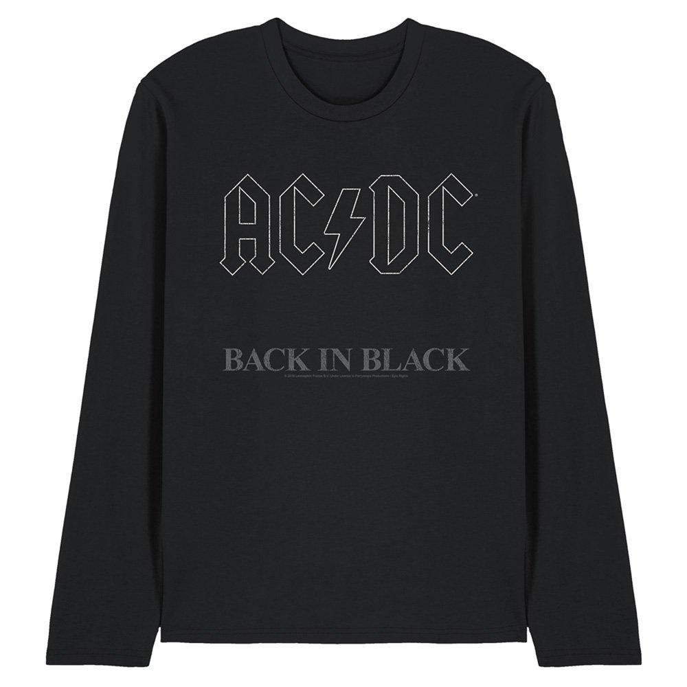 Black - ACDC - ACDC Back in Black Mens Long Sleeve T Shirt Black - 1