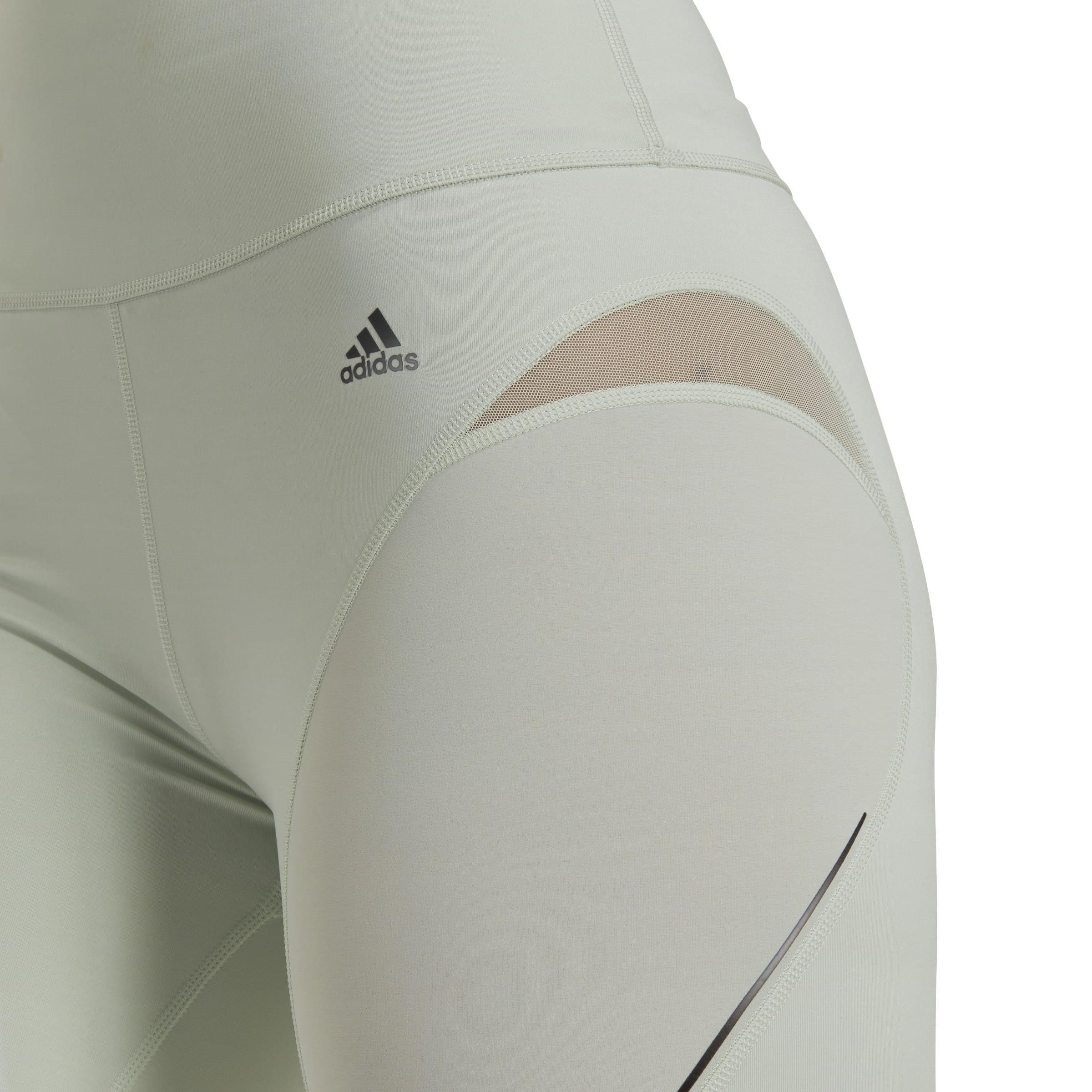 Verde Lino - adidas - Tailored Hiit 45 Seconds Training Short Tights Wom Gym Legging Womens - 6