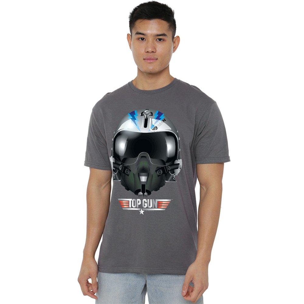 Charcoal - Top Gun - Top Gun Iceman Helmet- Unisex T Shirt Charcoal - 1