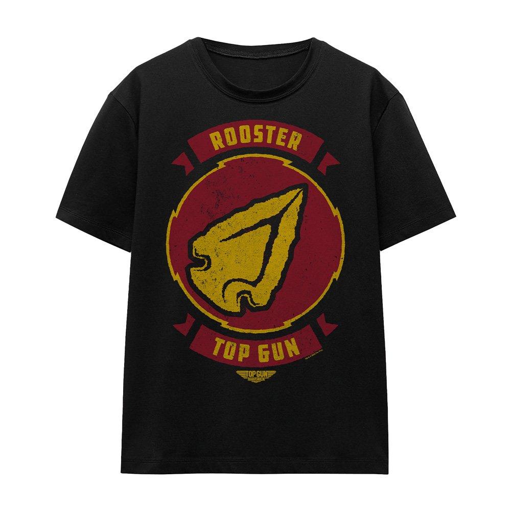 Black - Top Gun - Top Gun: Maverick Rooster Call Sign T-Shirt Black - 4
