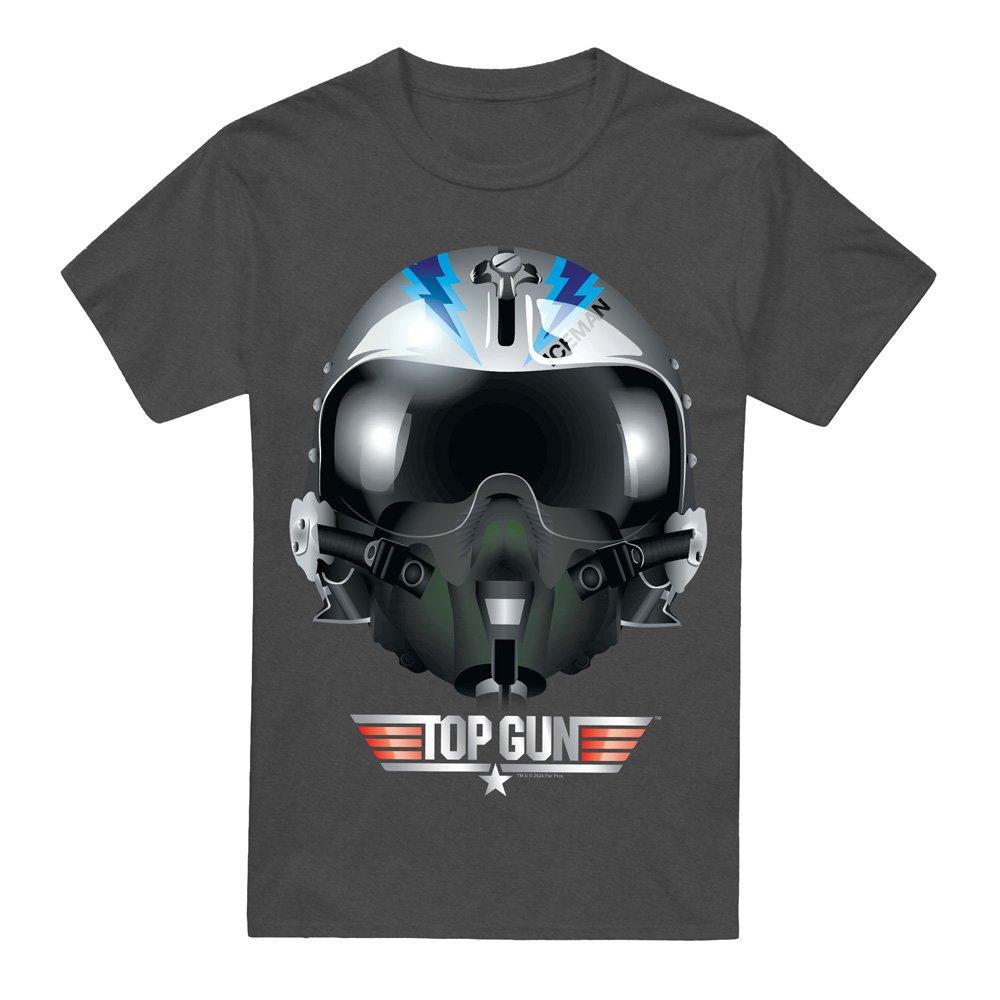 Charcoal - Top Gun - Top Gun Iceman Helmet Adult Heather  Charcoal - 4