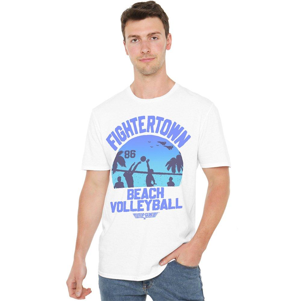 White - Top Gun - Top Gun The Volleyball In Jeans Unisex Adult T Shi - 1