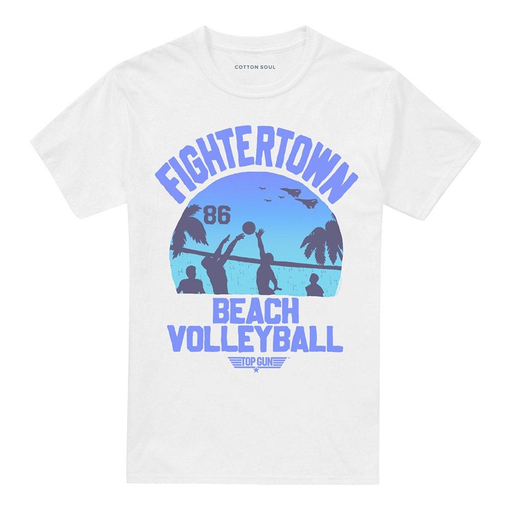 White - Top Gun - Top Gun The Volleyball In Jeans Unisex Adult T Shi - 4