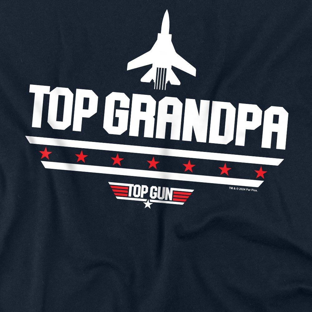 Navy - Top Gun - Top Gun Fathers Day Top Grandpa Long Sleeve T-Shi - 2