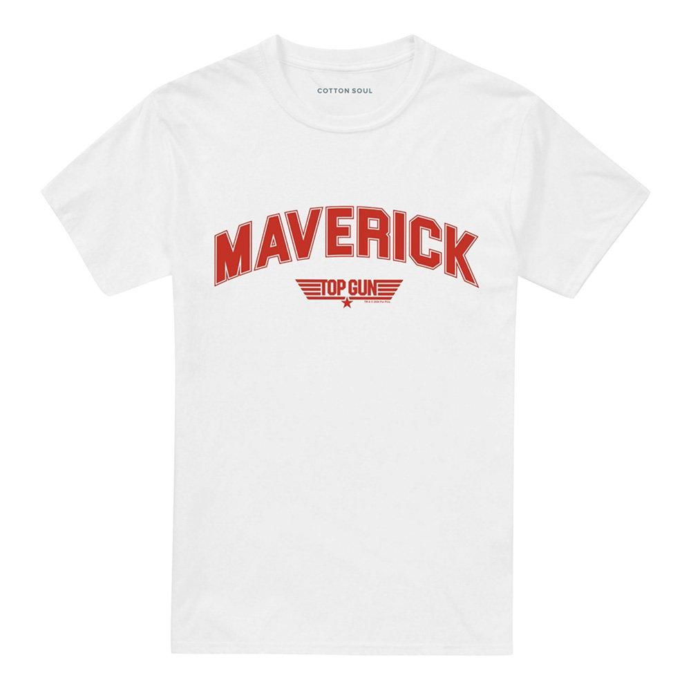 White - Top Gun - Top Gun Maverick Varsity Unisex Adult T Shirt Whi - 4