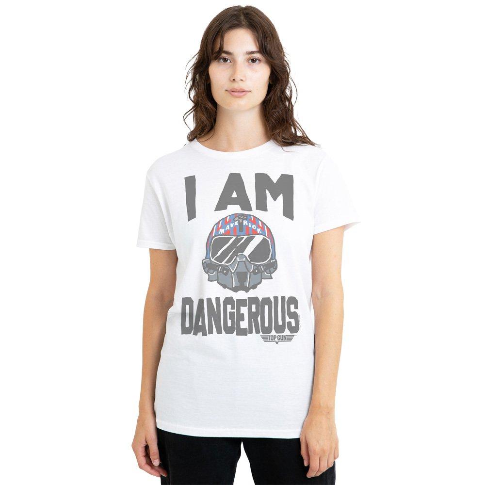 Top Gun Top Gun The I Am Dangerous T-Shirt White