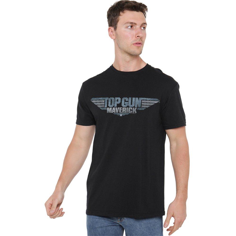 Black - Top Gun - Top Gun: Maverick Maverick Logo T-Shirt Black - 1