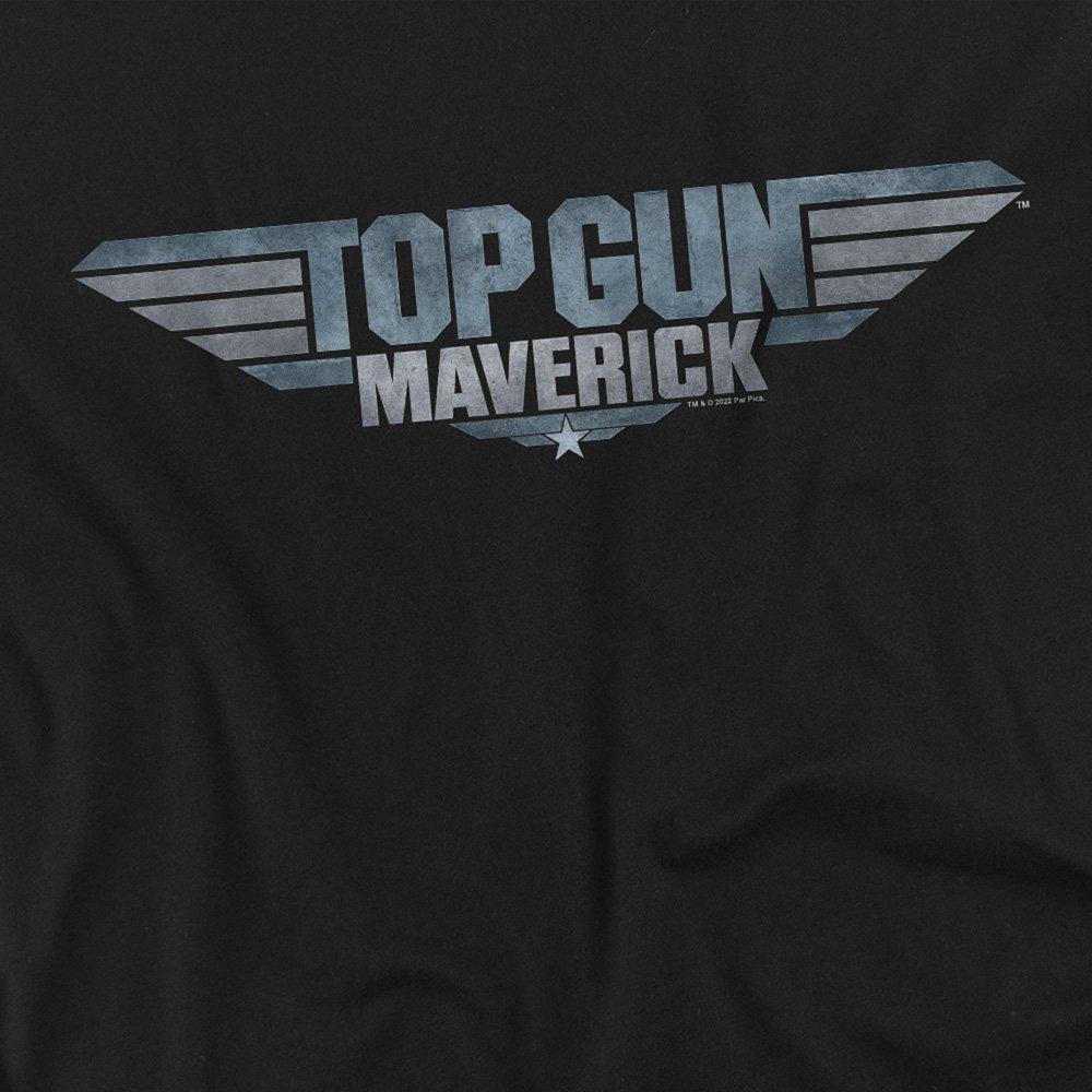 Black - Top Gun - Top Gun: Maverick Maverick Logo T-Shirt Black - 2