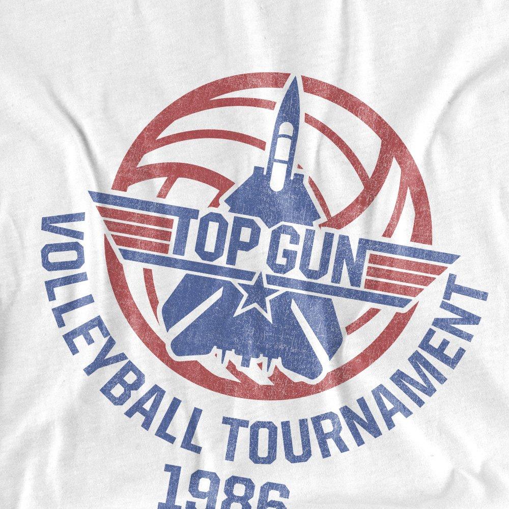White - Top Gun - Top Gun Volleyball Tournament Long Sleeve T-Shirt - 2