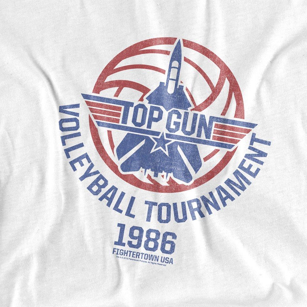 White - Top Gun - Top Gun Volleyball Tournament T Shirt White - 2