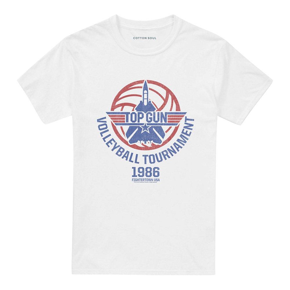 White - Top Gun - Top Gun Volleyball Tournament T Shirt White - 4