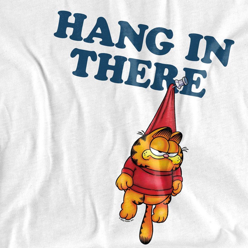 White - Garfield - Garfield Hang In There Unisex T Shirt White - 2