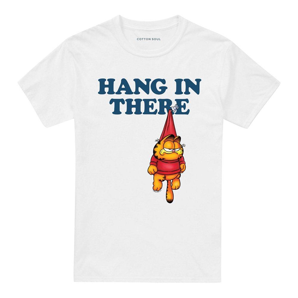 White - Garfield - Garfield Hang In There Unisex T Shirt White - 4