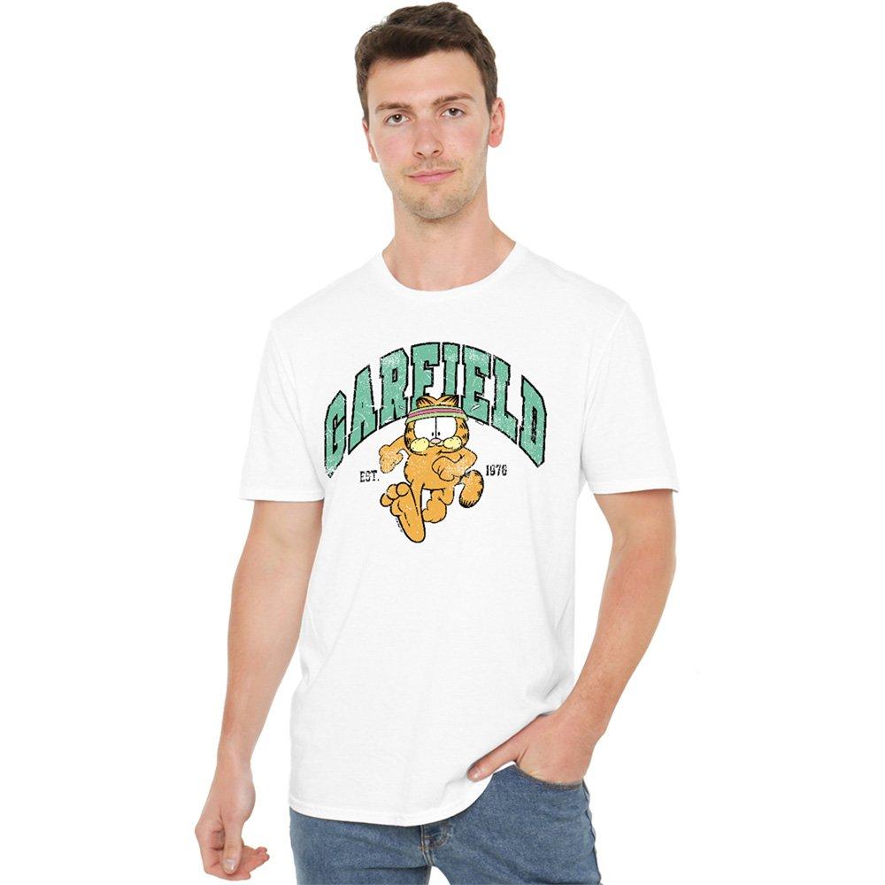 White - Garfield - Garfield Collegiate Track And Field Unisex T Shirt - 1